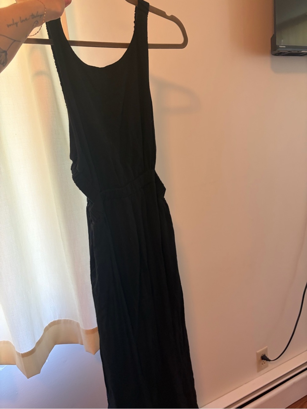 Black Sleeveless Maxi Dress - Classic Women's Summer Style